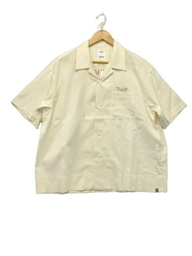 商品画像：半袖シャツ/3/シルク/WHT/0126105011001 1