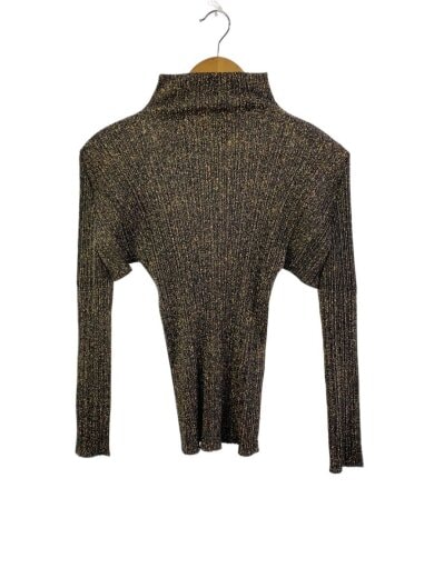 商品画像：長袖ブラウス/4/ポリエステル/BRW/総柄 1