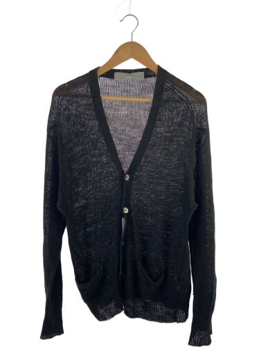 商品画像：田中オム/カーディガン(薄手)/--/ポリエステル/BLK 1