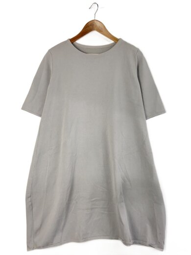 商品画像：半袖ワンピース/M/ポリエステル/GRY 1
