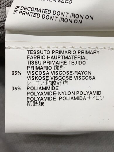 商品画像：半袖ワンピース/M/ポリエステル/GRY 4