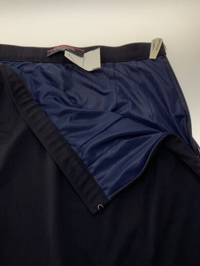 商品画像：ロングスカート/73/ポリエステル/NVY/無地/0172552 3