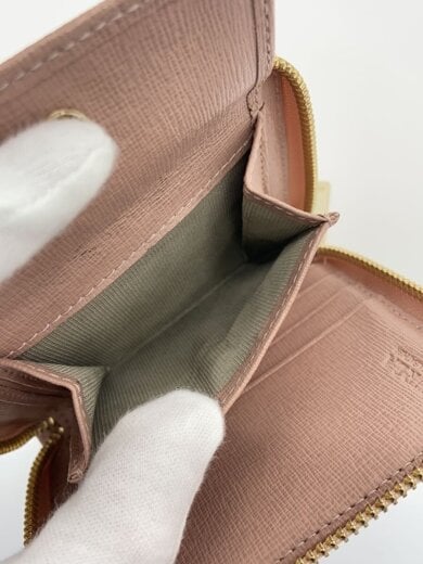 商品画像：2つ折り財布/PVC/PNK/無地/レディース// 5