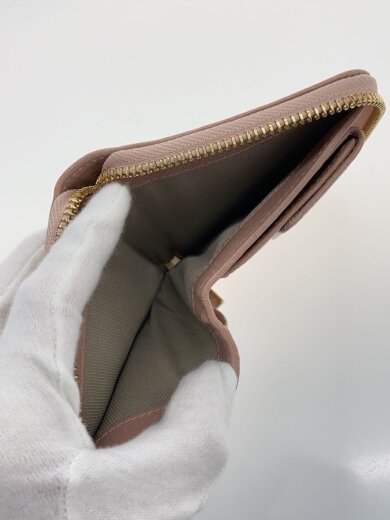 商品画像：2つ折り財布/PVC/PNK/無地/レディース// 6