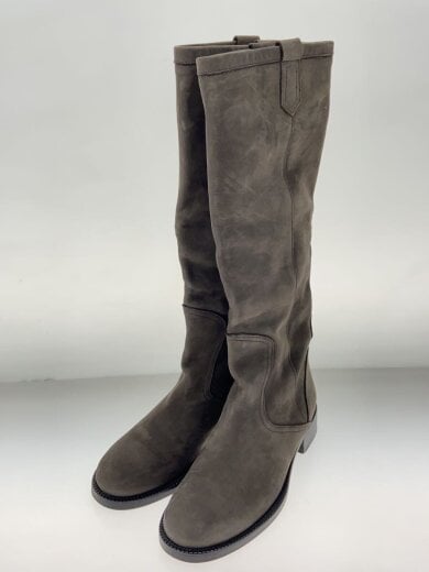 商品画像：ロングブーツ/38/BRW/レザー 2