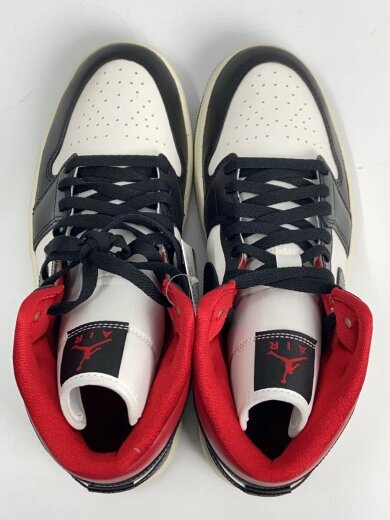 商品画像：AIR JORDAN 1 MID_エア ジョーダン 1 ミッド/28cm/WHT 3