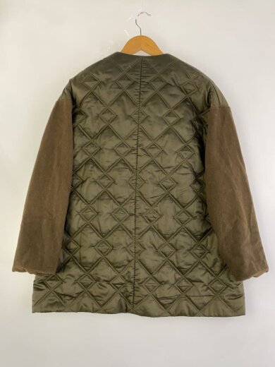 商品画像：キルティングジャケット/FREE/ポリエステル/KHK/無地 2