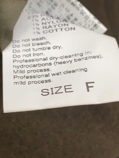 商品画像：キルティングジャケット/FREE/ポリエステル/KHK/無地 5