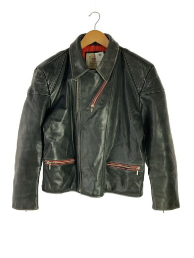 商品画像：CREEKS/レザージャケット・ブルゾン/ライダース/2/レザー/BLK 1