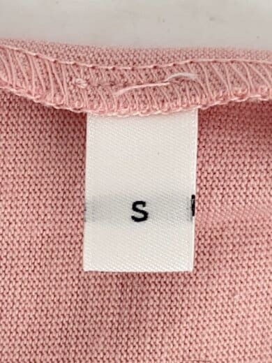 商品画像：タグ付/2025/Tシャツ/S/コットン/PNK/無地/796395 4