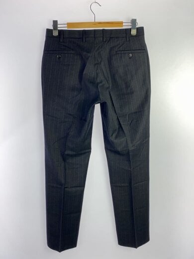 商品画像：スラックスパンツ/50/コットン/BLK/ストライプ 2