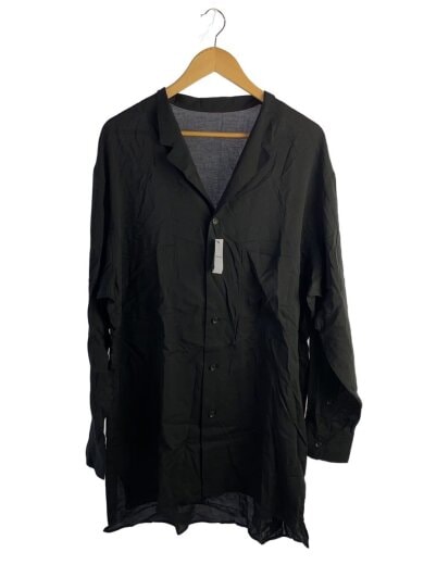 商品画像：長袖シャツ/3/ウール/BLK/HZ-B09-200 1