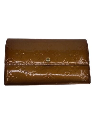 商品画像：ポシェット・ポルト・モネ・クレディ_モノグラム・ヴェルニ/エナメル/BRW/総柄/レディース 1