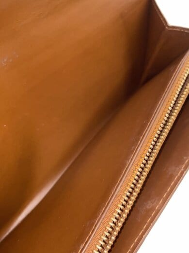 商品画像：ポシェット・ポルト・モネ・クレディ_モノグラム・ヴェルニ/エナメル/BRW/総柄/レディース 6