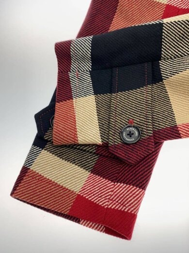 商品画像：トレンチコート/M/ウール/RED/51B30-209-44 7