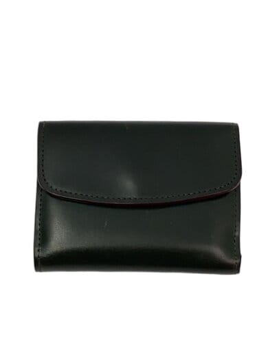 商品画像：3つ折り財布/レザー/GRN/メンズ 1