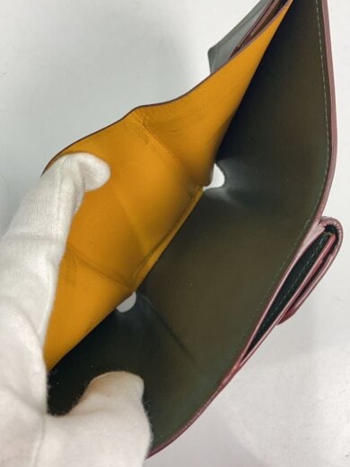 商品画像：3つ折り財布/レザー/GRN/メンズ 5