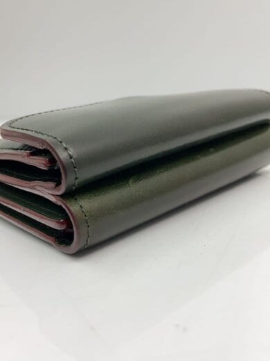 商品画像：3つ折り財布/レザー/GRN/メンズ 8