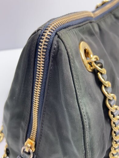 商品画像：チェーン/ショルダーバッグ/ナイロン/GRN 7