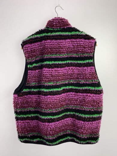 商品画像：ニットベスト(厚手)/L/ポリエステル/マルチカラー 2