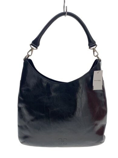 商品画像：ショルダーバッグ/レザー/BLK/無地 1