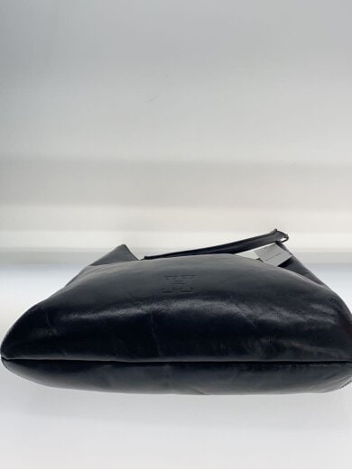 商品画像：ショルダーバッグ/レザー/BLK/無地 4