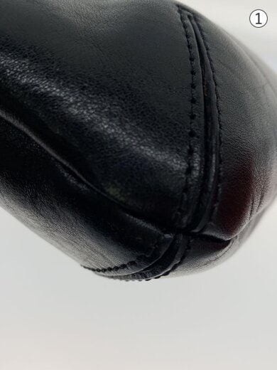 商品画像：ショルダーバッグ/レザー/BLK/無地 7