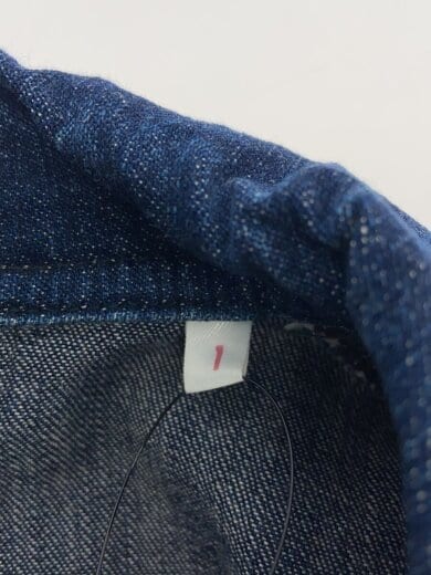 商品画像：ジャケット/1/コットン/NVY/無地 4