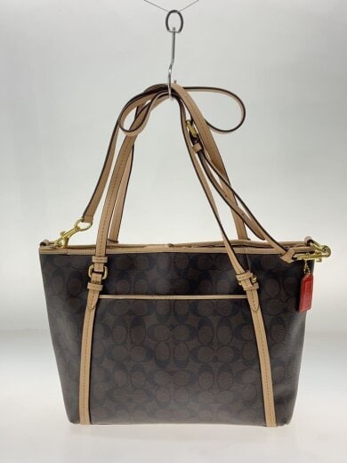 商品画像：トートバッグ/レザー/BRW/プリント 3