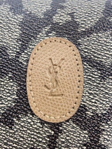 商品画像：セカンドバッグ/レザー/GRY/総柄 5