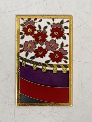 商品画像：花かるたメダル/メッキ/インテリア雑貨 8