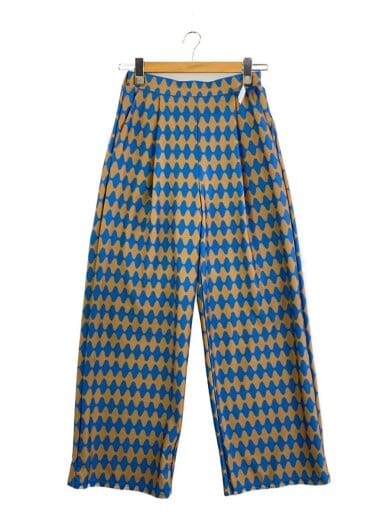 商品画像：タグ付き/ワイドパンツ/M/ポリエステル/マルチカラー/総柄 1