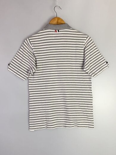 商品画像：ポロシャツ/1/コットン/GRY 2