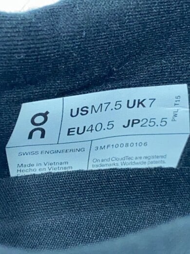 商品画像：ローカットスニーカー/25.5cm/BLK/3MF10080106 5