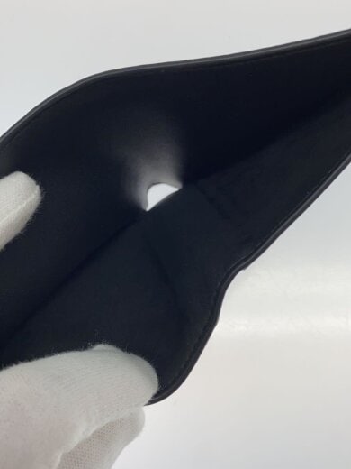 商品画像：2つ折り財布/レザー/BLK/メンズ// 5