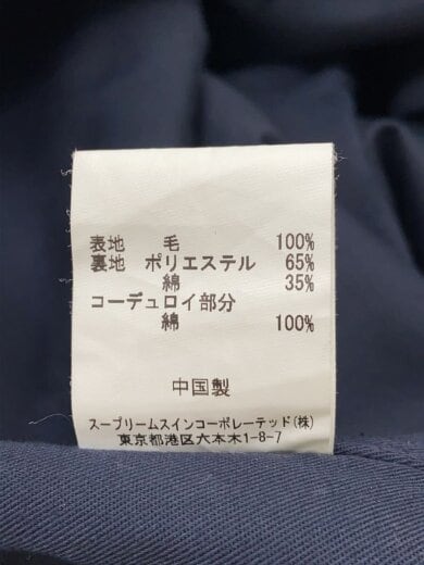商品画像：ロングコート/38/ウール/NVY/2102025// 4