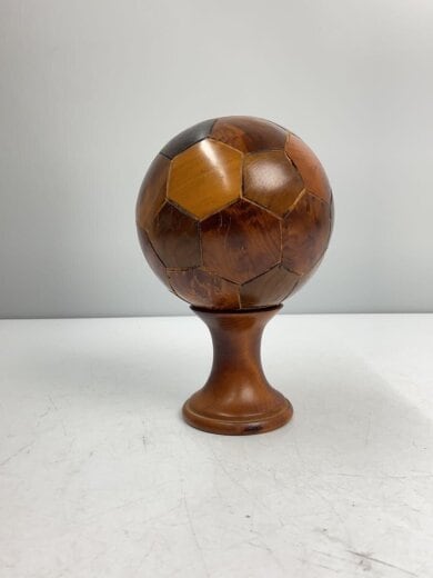 商品画像：インテリア雑貨/BRW/サッカーボール/木製// 2