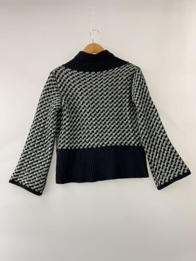 商品画像：オーバーカラーローゲージニット・セーター/38/ウール/GRN// 2
