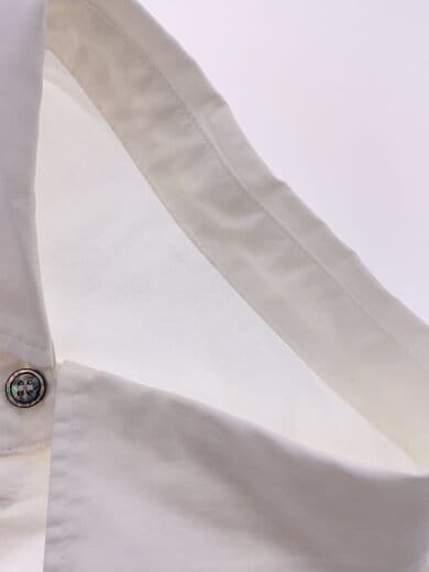 商品画像：長袖シャツ/--/コットン/WHT/無地 5