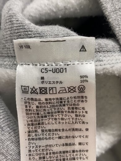 商品画像：スウェット/XL/コットン/GRY/プリント/C5-U001// 4