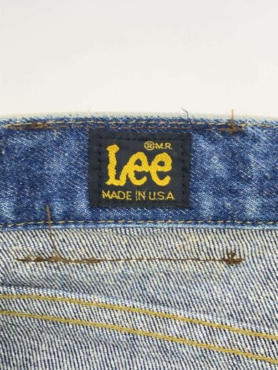 商品画像：80s/USA製/デニムパンツ/ボトム/33/コットン/IDG/無地/290-0045 4