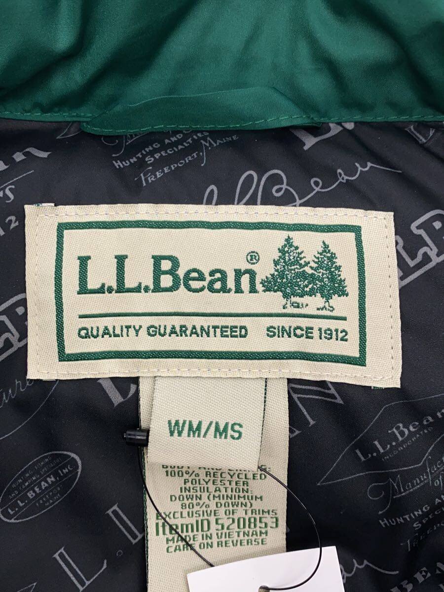 L.L.Bean / ダウンジャケット/M/ポリエステル/GRN/無地/520853