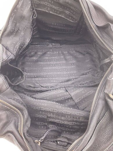 商品画像：トートバッグ/レザー/BLK/無地 6