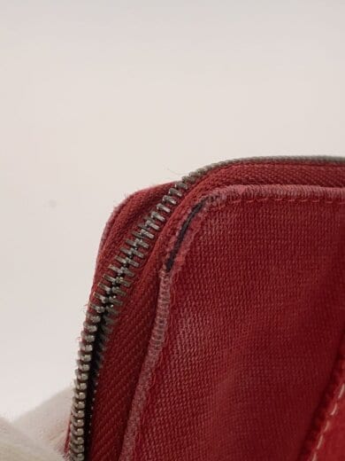 商品画像：ドーヴィルパースPM/2つ折り財布/--/RED/無地/レディース 8