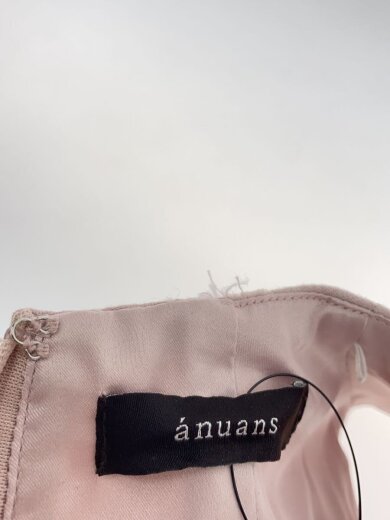 商品画像：クロシェニットマーメイドノースリーブワンピース/FREE/ポリエステル/RED/1523331217-0 3