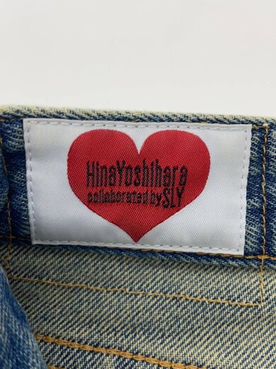 画像：SLYボトム/1/コットン/BLU/無地/030HSR01-22304