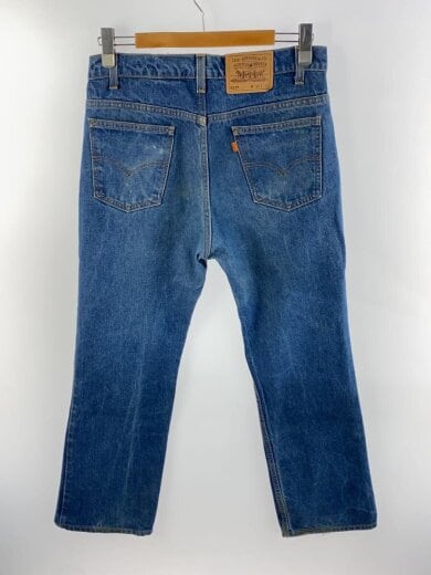 商品画像：ストレートパンツ/34/コットン/IDG/無地/517/20517-0217/ボタン裏575/USA製 2