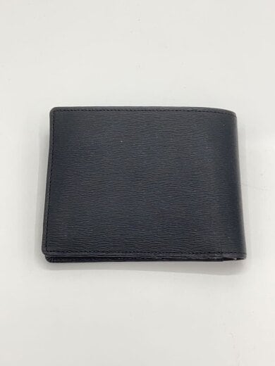 商品画像：CURRENT/WALLET/2つ折り財布/牛革/BLK/無地/メンズ 2