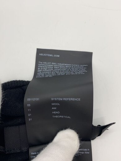 商品画像：ビーニー/ニットキャップ/--/BLK/無地/メンズ 4