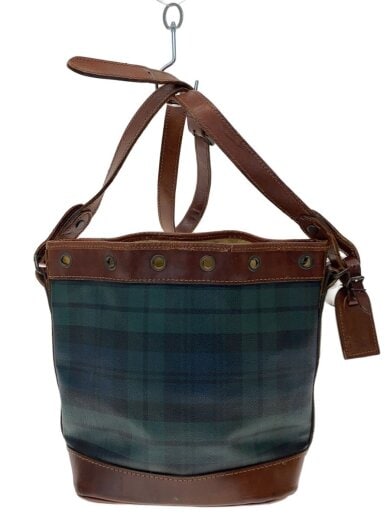 商品画像：ブラックウォッチ/ショルダーバッグ/--/GRN/チェック 1